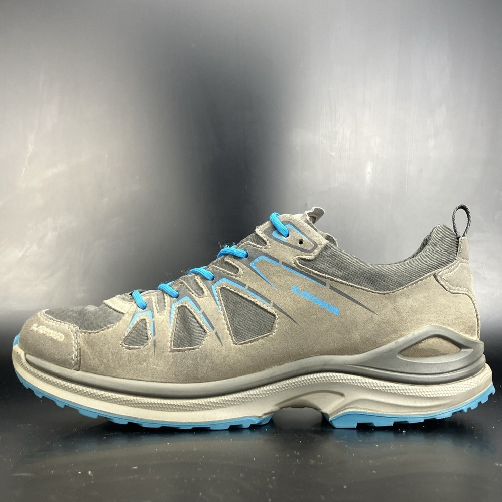 LOWA Innox Evo GTX Lo Hiking Shoes - Women's Size 9 'Gray/Blue'